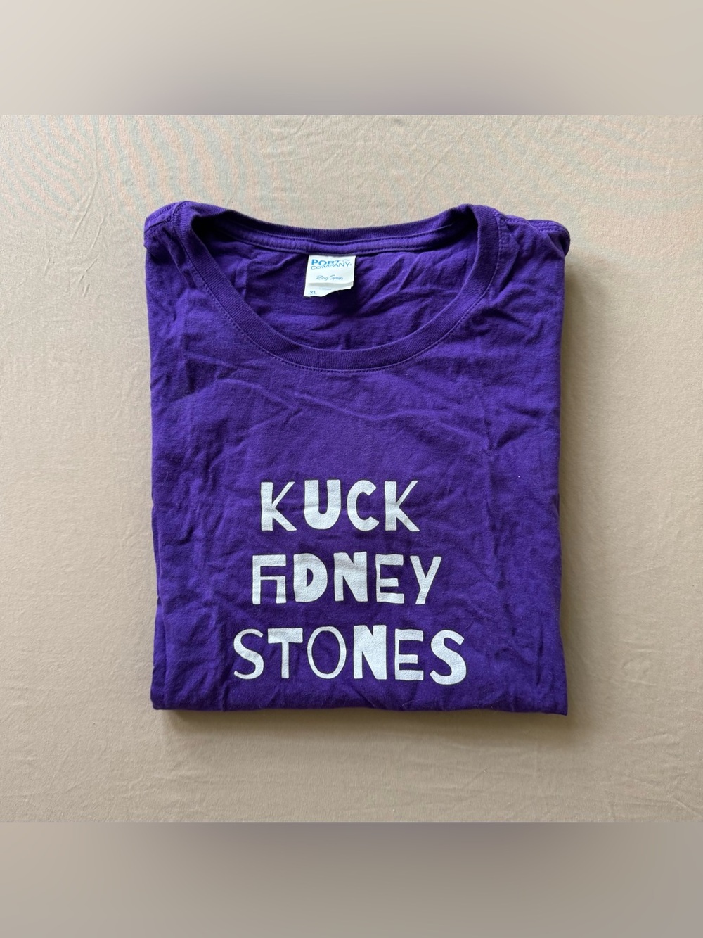 vintage "Kuck Fdney Stones" graphic tee